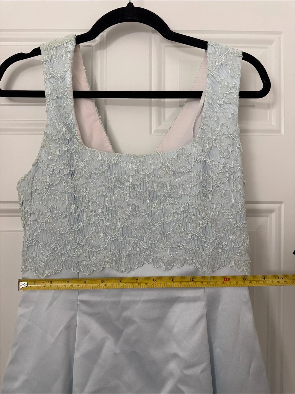 baby blue dress